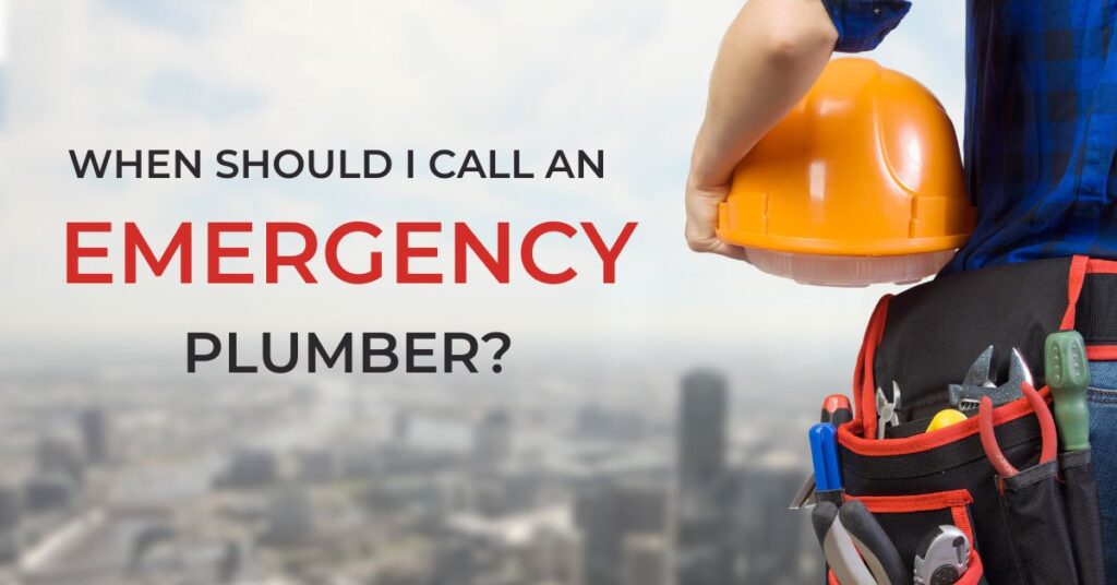 When Should I Call an Emergency Plumber. Atapos Heating Local plumber