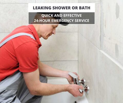 Leaking Shower or Bath | Shower and Bath Repair Service