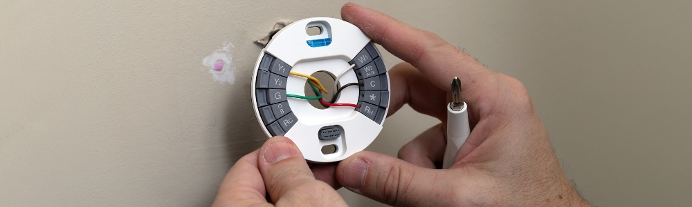 Smart thermostat installation 5